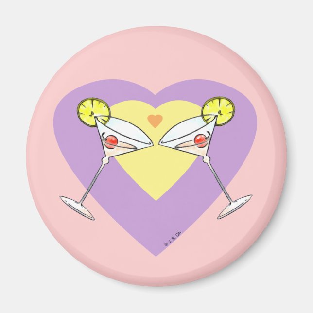 Love cocktail magnet (Front)