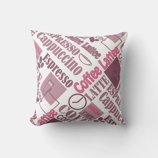 Love coffee cushion (Front)