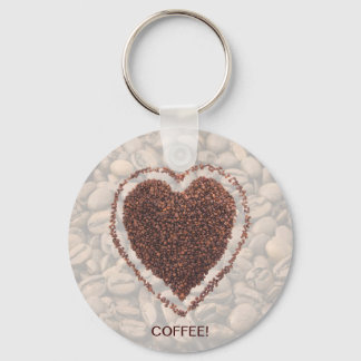 Love Coffee Key Ring