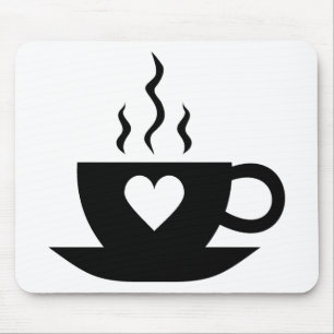 Love Coffee Mouse Pad