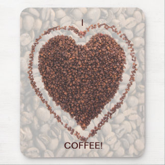 Love Coffee Mouse Pad