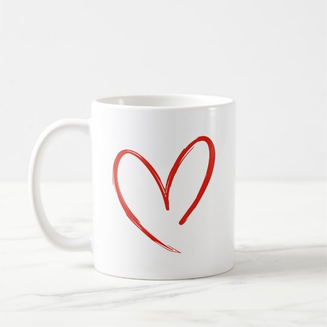 love coffee mug (Left)
