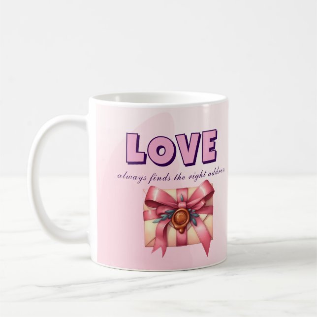 LOVE COFFEE MUG (Left)