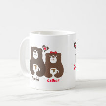 Love Coffee time with my Honey Bear Mug