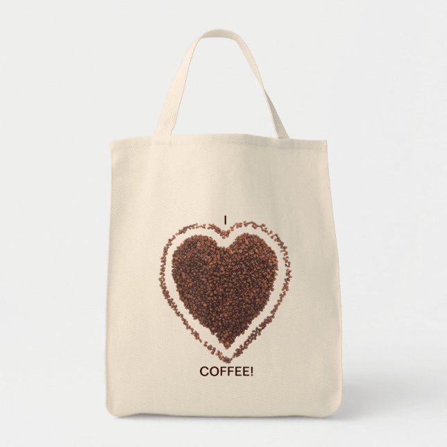 Love Coffee Tote Bag (Front)