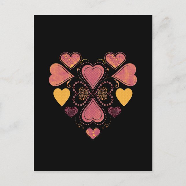 Love Collage Postcard (Front)