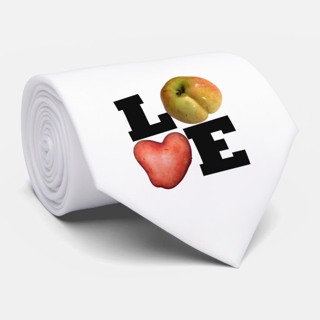 LOVE Collection Potato Heart Tie (Rolled)