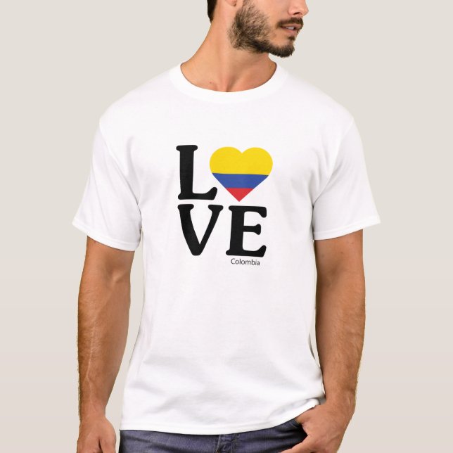 Love Colombia T-Shirt (Front)