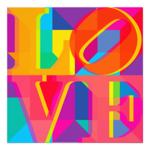 LOVE COLORS PHOTO PRINT