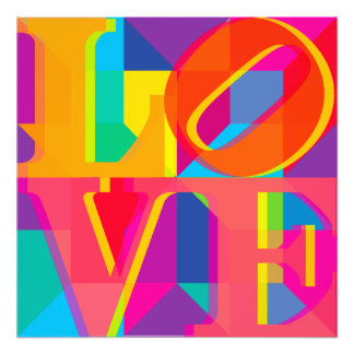 LOVE COLORS PHOTO PRINT