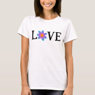 LOVE Colourful Flower Women's T-Shirt