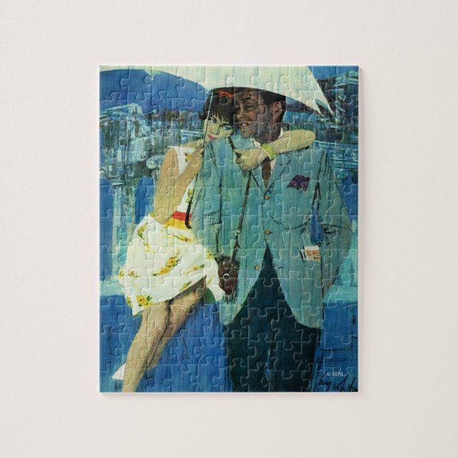 Love Comes to Miss Lucas Jigsaw Puzzle (Vertical)