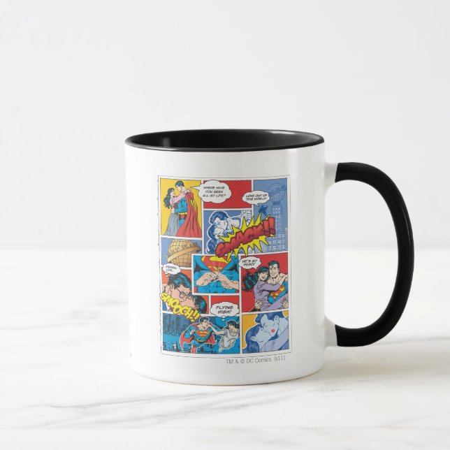 Love Comic Slides - Colour Mug (Right)