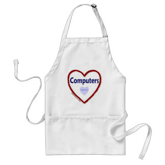Love Computers Standard Apron