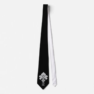 Love Conquers All (black-white) Tie