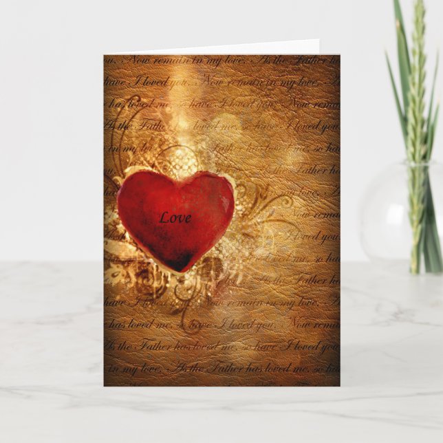 Love Conquers All Card (Front)