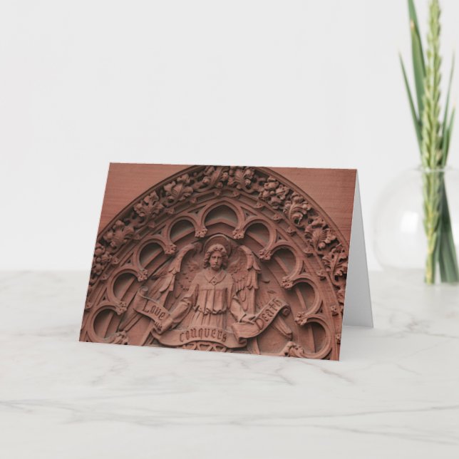 Love Conquers Death Card (Front)