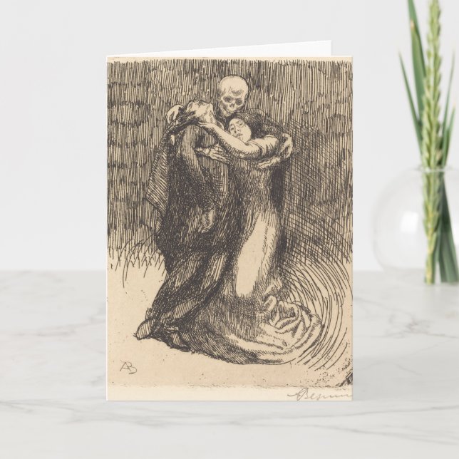 Love Consecrated (by Paul-Albert Besnard) Card (Front)