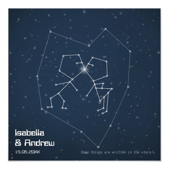 Love Constellation Card