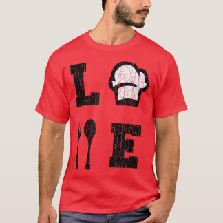 Love Cooking Funny Cook Chef Graphic T-Shirt