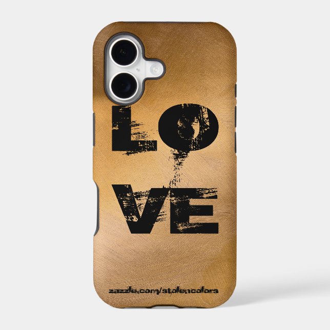 Love Copper Iphone (Back)