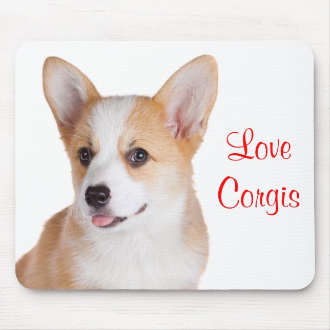 Love Corgis Mousepad (Front)