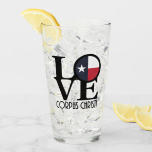 LOVE Corpus Christi Glass