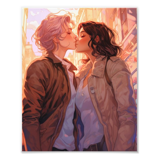 Love Couple Love Romantic Photo Print (Front)