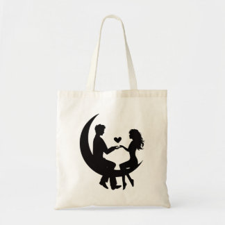 Love Couple Tote Bag