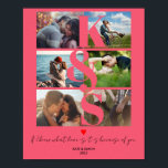 Love Couples Gifts Newlywed Gift Photo Collage Poster<br><div class="desc">Love Couples Gifts Newlywed Gift Photo Collage</div>