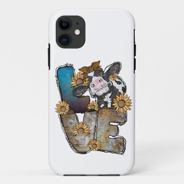 Love Cows Case-Mate iPhone Case (Back)