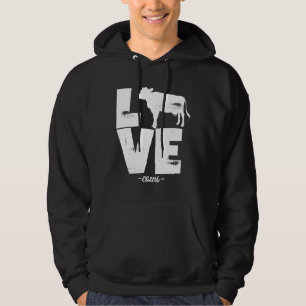 Love Cows Cute Cow Farmer Christmas Hoodie