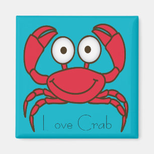 Love Crab Magnet