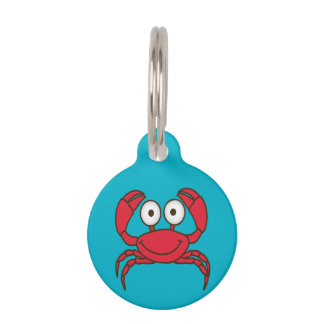 Love Crab Pet Tag