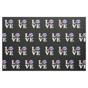 Love Cuban Style Fabric
