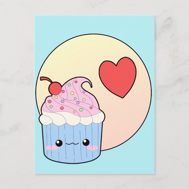 Love Cupcake Postcard (Front)