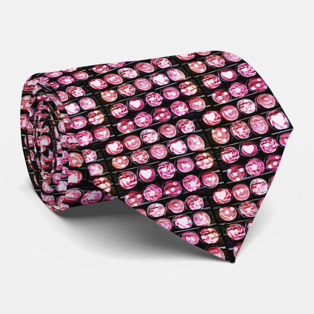 Love Cupcakes Tie (Rolled)