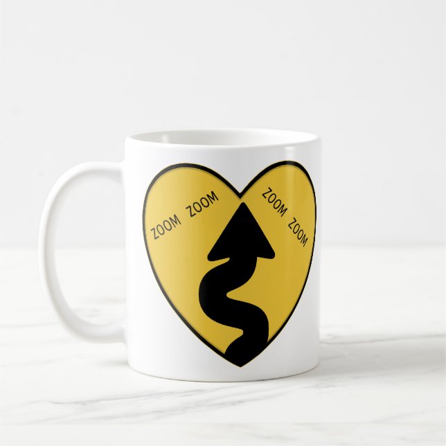 Love Curves-mug Coffee Mug (Left)