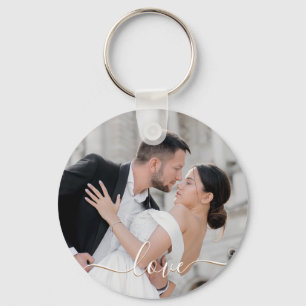 LOVE Custom Photo Key Ring
