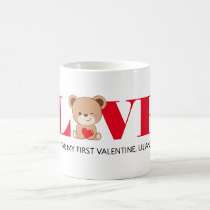 "LOVE" Cute Bear Valentine's Day Mugs