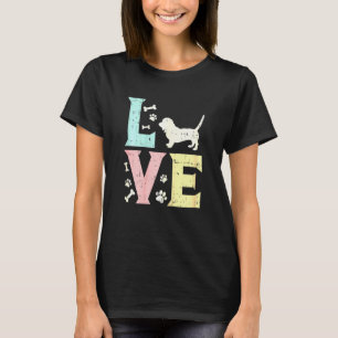 Love Dachshund Weiner Sausage Dog Animal Pet Women T-Shirt