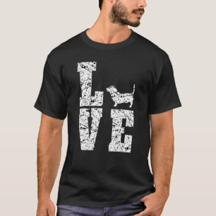 Love Dachshund Weiner Sausage Dog Dachshund T-Shirt