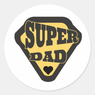 Love Dad - Family Love Classic Round Sticker