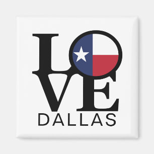 LOVE Dallas Magnet