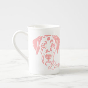 Love Dalmata Bone China Mug