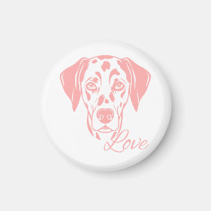 Love Dalmata Magnet