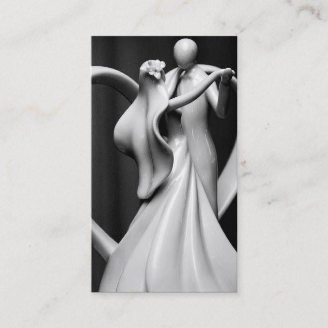 love dance business card (Front)