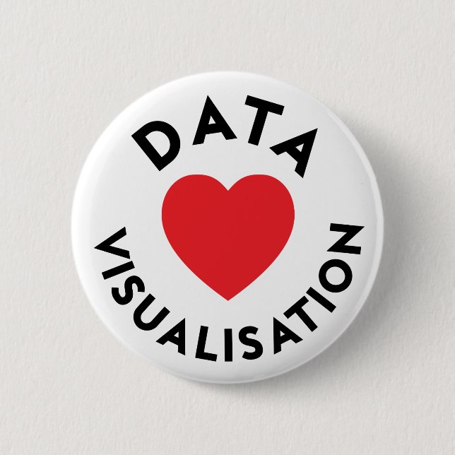 Love Data Viz Pin (Front)