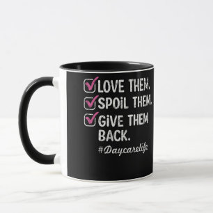 Love Daycare Provider Childcare Appreciation Mug