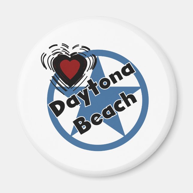 Love Daytona Beach Magnet (Front)